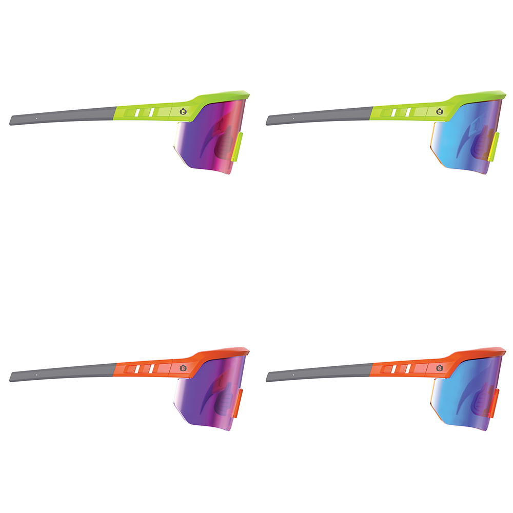 Ergodyne Skullerz AEGIR Sun Safety Glasses with Mirror Lenses from GME Supply